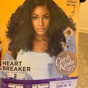 Sensationnel Empress Curls Kinks & CO Textured Synthetic Lace Front Wig  color 2